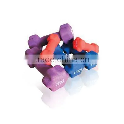 neoprene covered club dumbbell