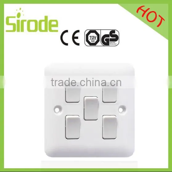 Bakelite materials 13A 1gang switches socket
