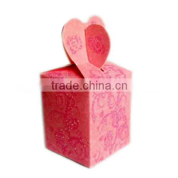 cheap custom paper wedding candy box