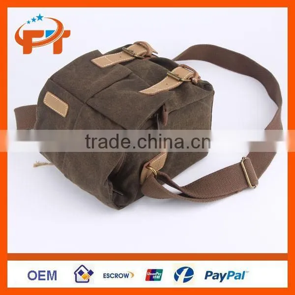 Canvas camera bag for Sony Nikon Canon PENTAX