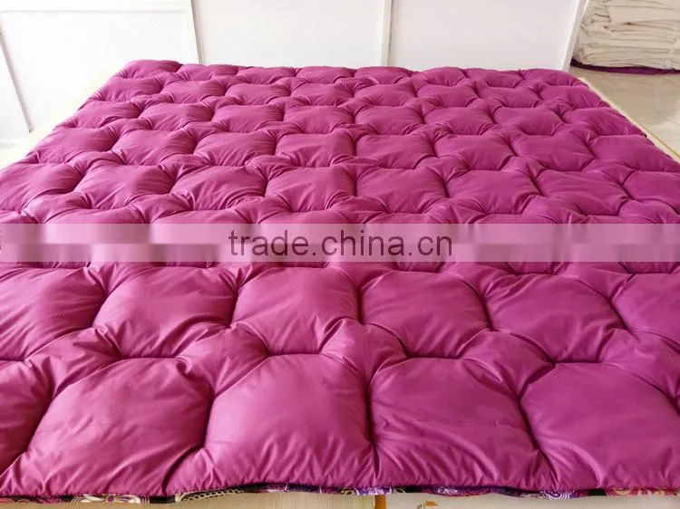 Printed microfiber quilt/ duvet/ comforter china supplier microfiber quilt