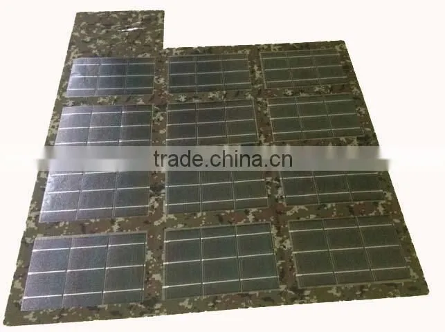 90W 16.5V / 12V FLEXIBLE CIGS THIN FILM PORTABLE solar charger for Military equipment