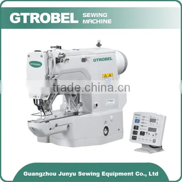 lockstitch button holing shanked button low power high speed industrial sewing machine