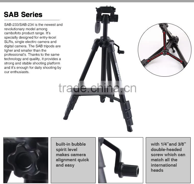 Best selling professional tripod camera tripod