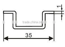 90.23 Mini Plastic 11Pins Din-rail Mouting 300V 7A Electrical Material Relay Plug Socket with CE