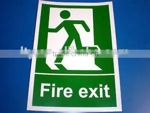 cheap but quality plastic ''FIRE ALARM CALL POINT'' sign (M-CS080)