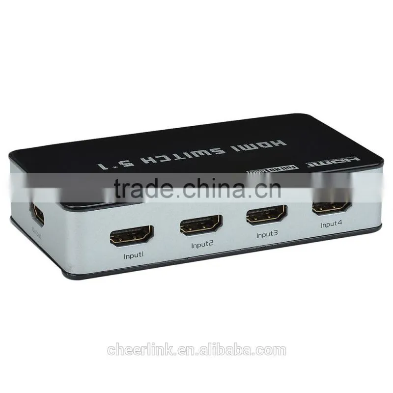 trendy high definition hdmi switch with 3d 4k supported