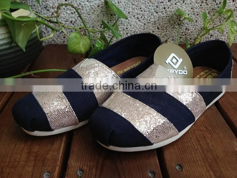 Stylish canvas shoes, shoe loafer, espadrille