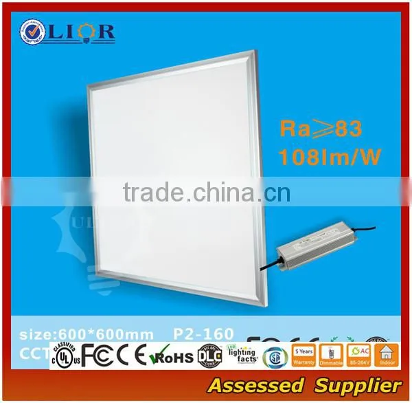 P15A-318 modern new 600*600mm Up to 115lm/w CE RoHS FCC DLC CERTIFICATED Shenzhen energy saving square ledpanel light