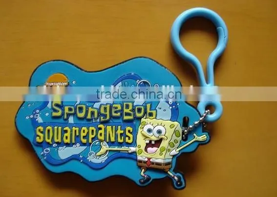 Professional PVC plastic key cap molding Key rings/ key chain