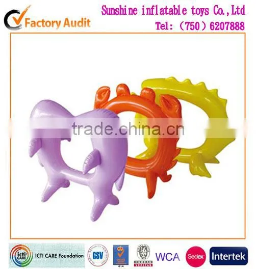 customized colorful Inflatable Swimming Ring for children