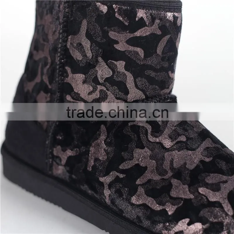 Ladies slipper boot with EVA sole
