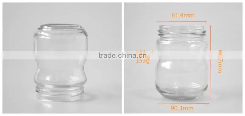 HOT sale bulk airtight storage glass honey jars for honey