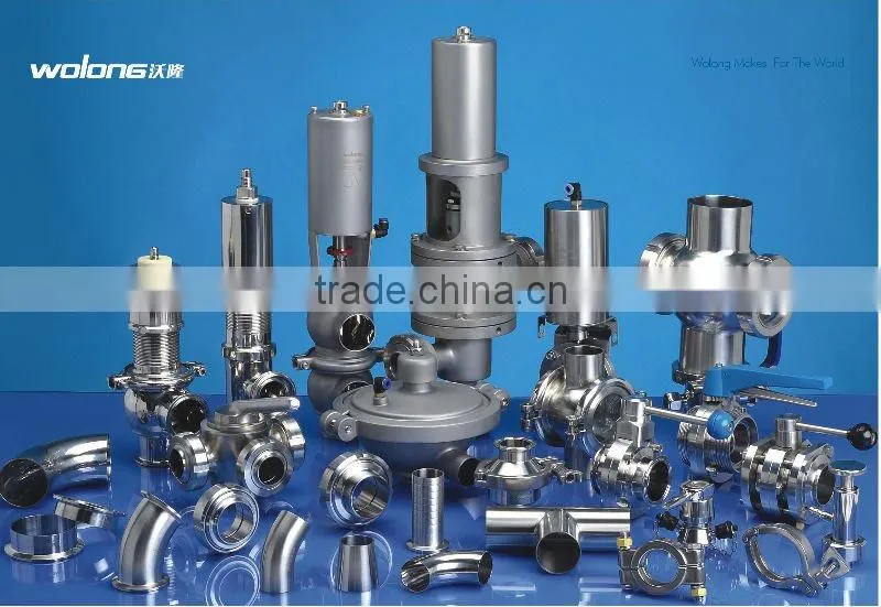 sanitary stainless steel hose coupling welding&clamp