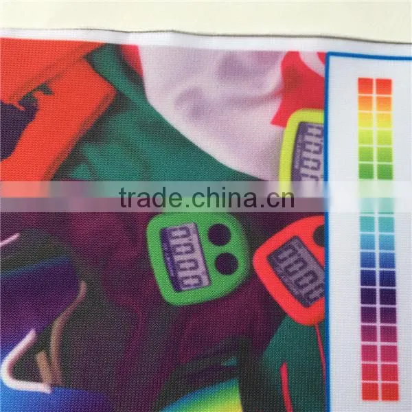 235g matte mesh polyester fabric for sublimation printing