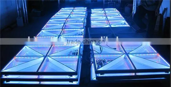 Interactive led dance floor