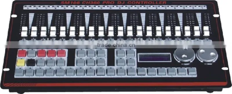 360 stage lighting console