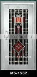Chinese knot style entry doors.MS-1502