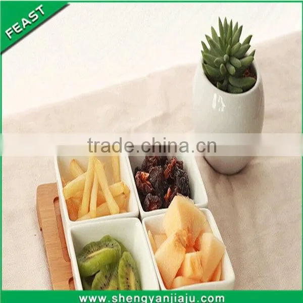 white porcelain plate for snack food