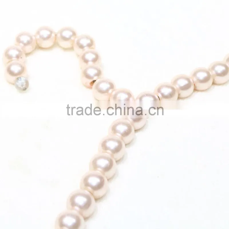 Luxury wholesale pearl beaded hangers for clothes