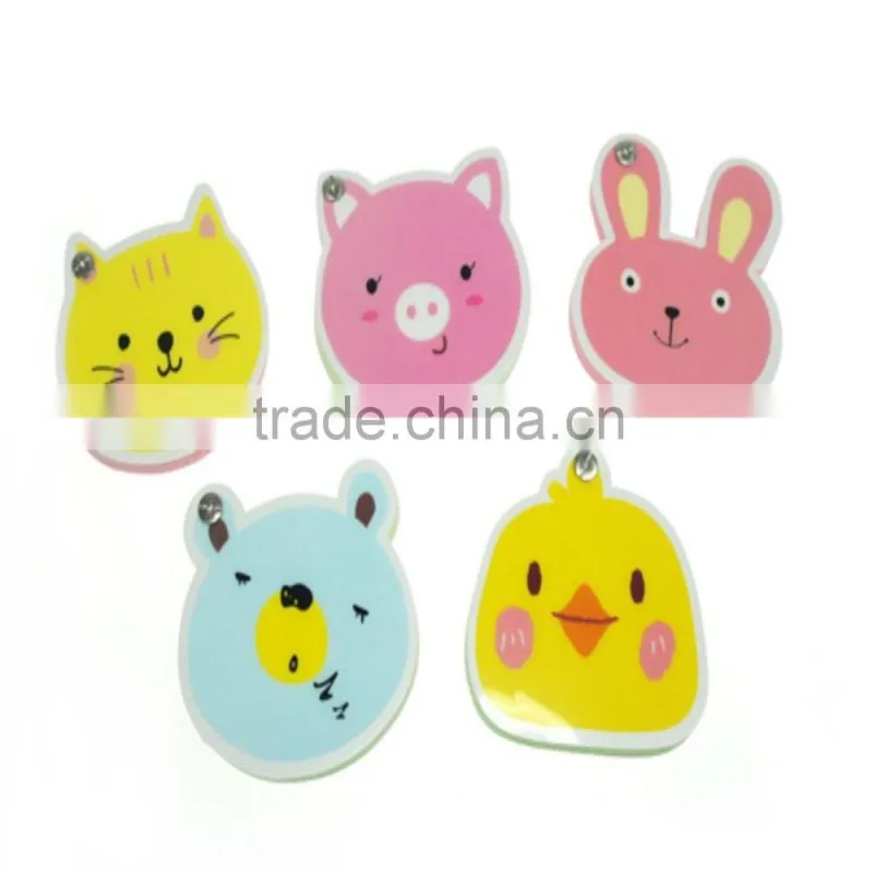 Hot sale face memo pad/funny memo pad