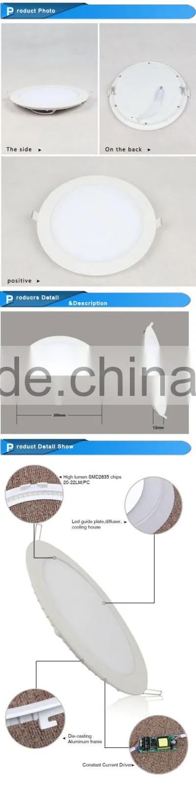 Mini led panel light ultrathin mounted ceiling light round 85mm 105mm led panel light