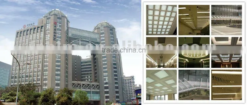 customed aluminum artistic ceiling