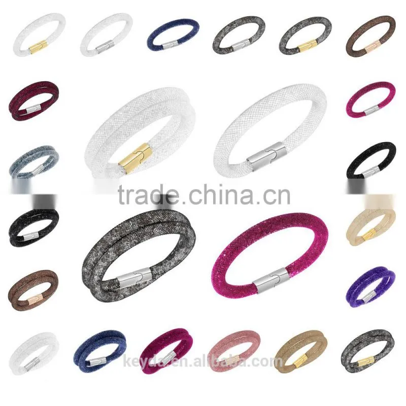 Fashion Womens Metal Crystal Bracelet