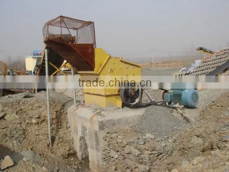 Long Teng used stone hammer crusher