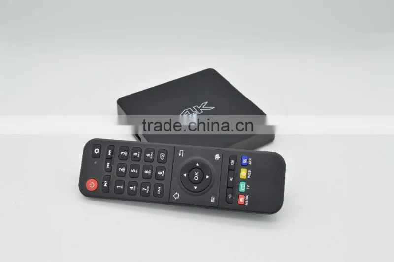 a premium quality Android iptv box K8 with BT4.0 and chipped RK3368