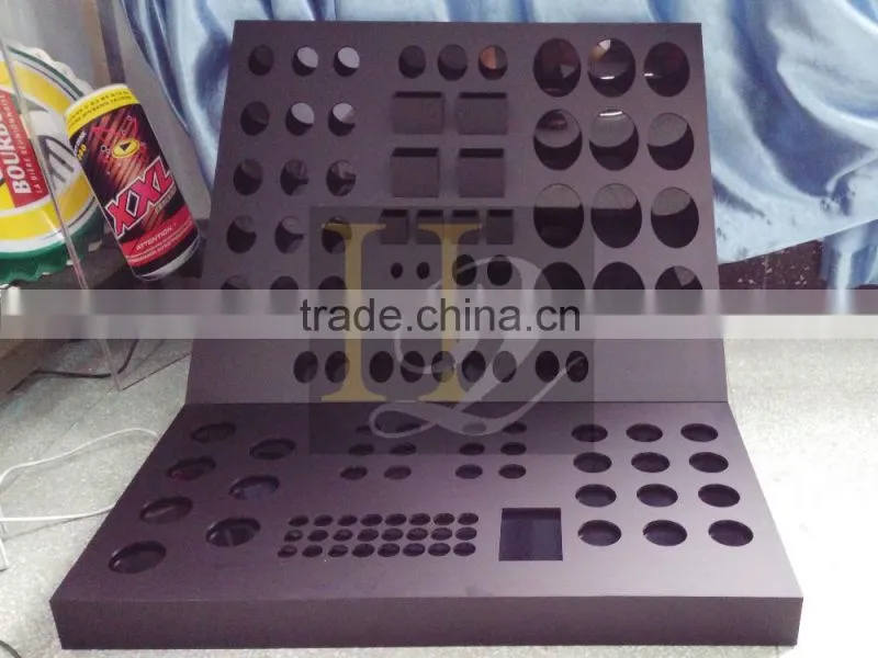 fashion large acrylic cosmetic display stand holder