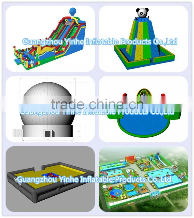 Beautiful sea theme inflatable water pool slide for kids
