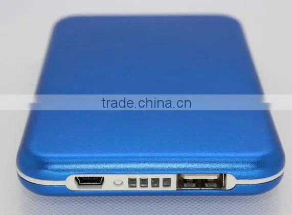 New product polymer waterproof 12000mah small boxes power bank