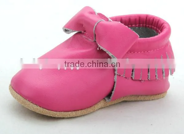 wholesale cheap leather moccasins baby shoes