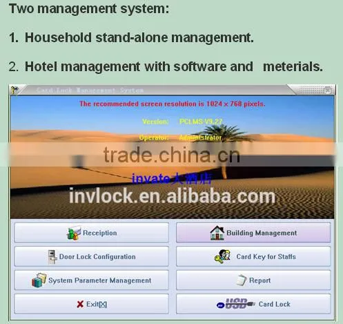 hotel RF -INV-300 Lock