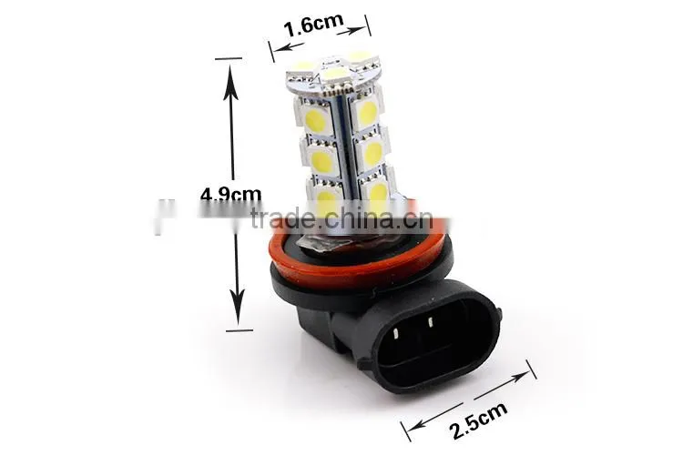 Good Quality H11 Fog Lamp Car Lights P13W H8 Fog Bulb 5050 18 SMD LED Car Accessories