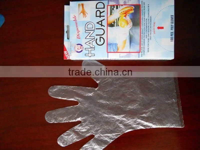 One Time Use PE gloves