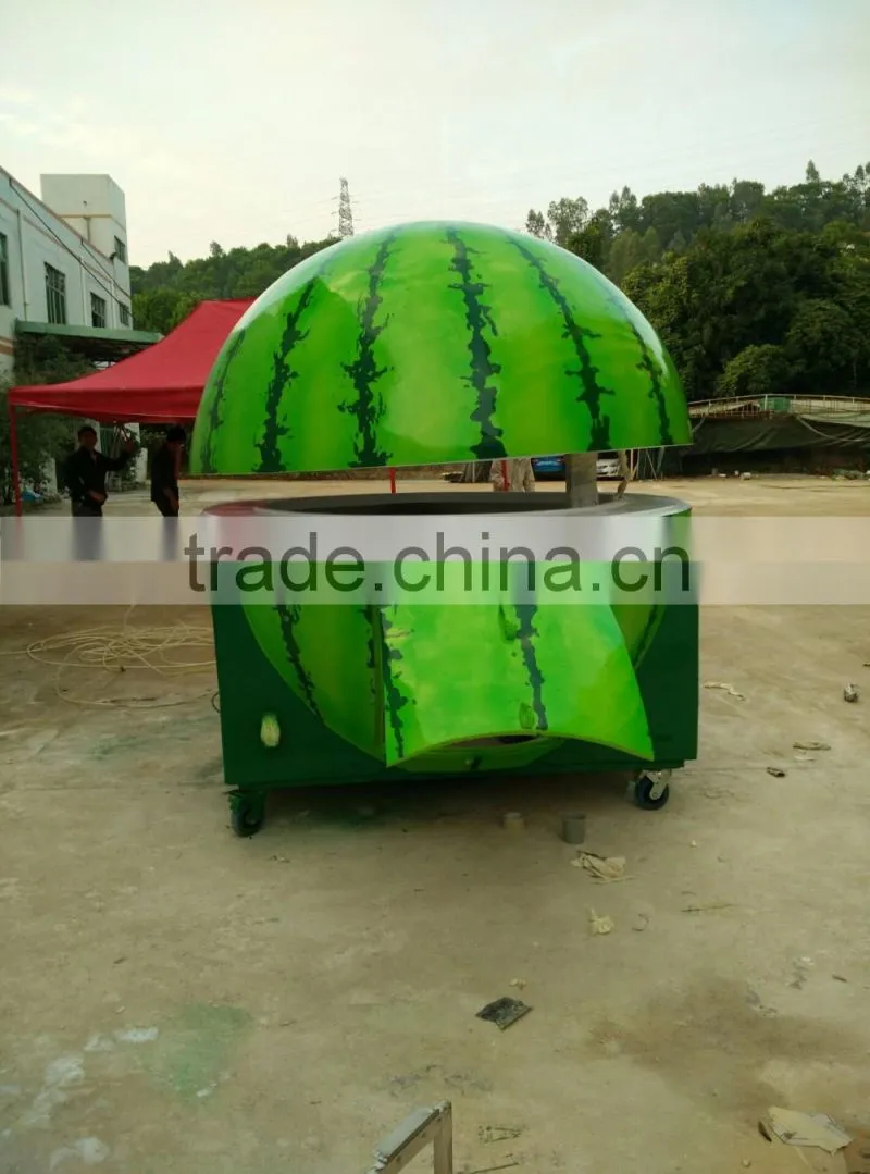 wholesale ice cream van for sale fiberglass kiosk/food vending truck/mall kiosk design