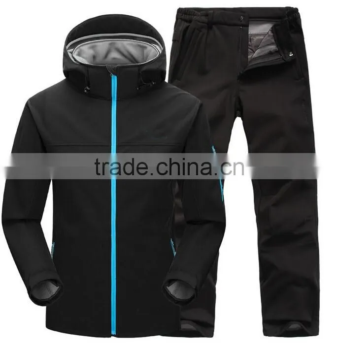 Custom Man Waterproof Softshell Trekking Sports Suit