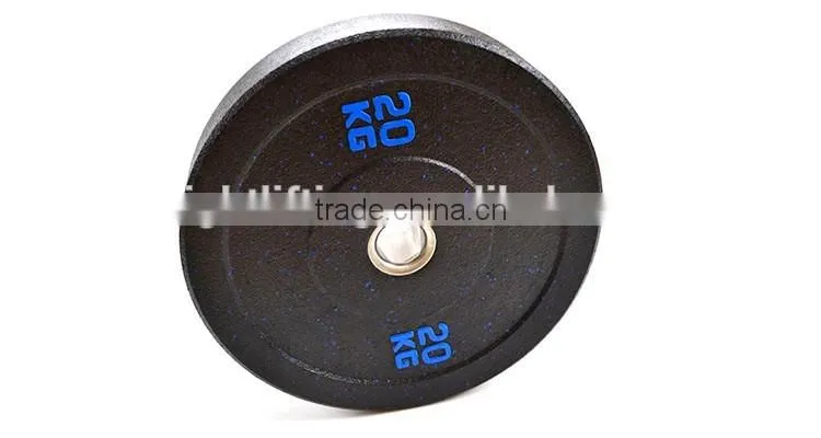 Crossfit training Hi-temp bumper plate sets for weightlifting
