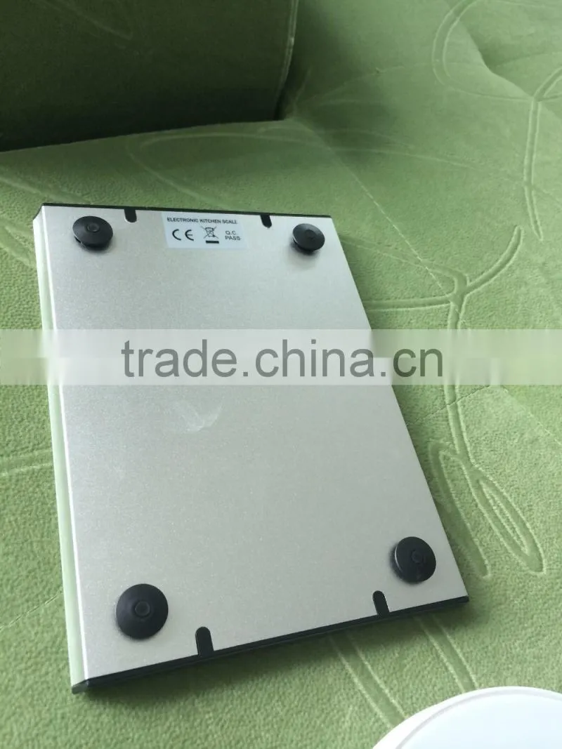 5kg kitchen weighing scale aluminum kitchen scale 5kg/1g VKS315-01