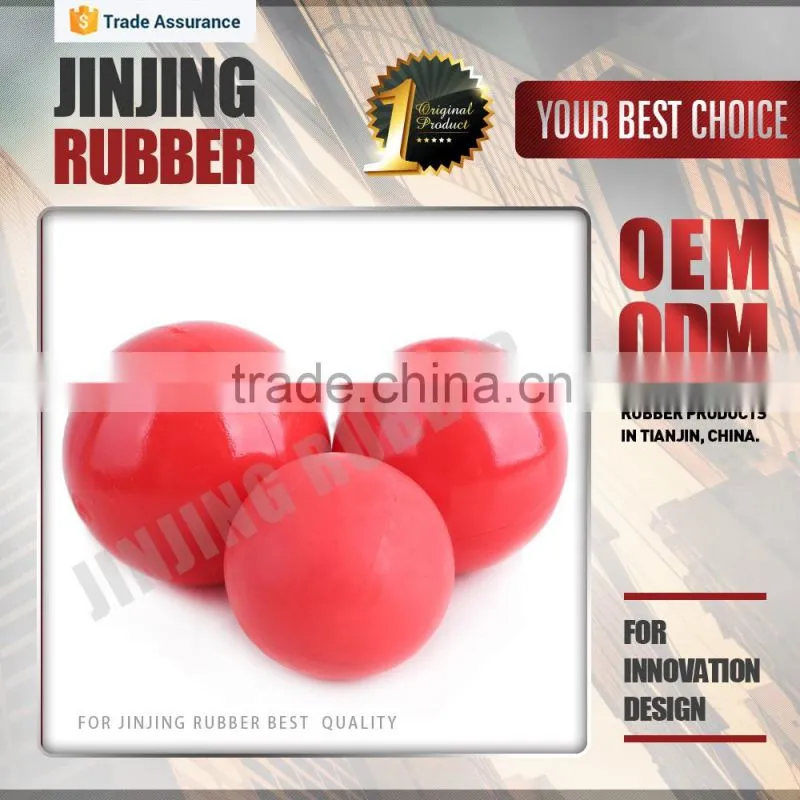 Custom molded 35mm solid black rubber ball nbr ball neoprene ball