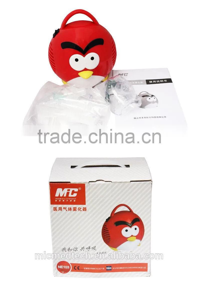Cartoon design portable compressor nebulizer for kid