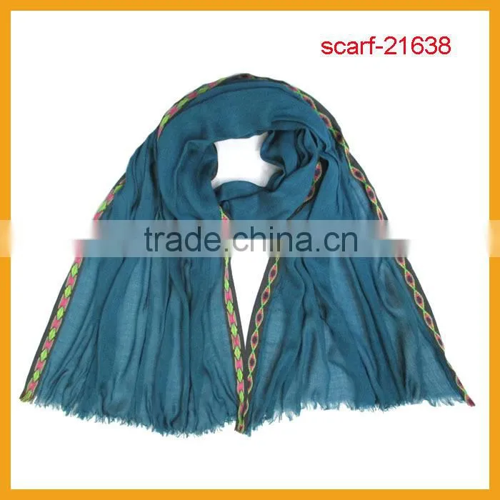 hot sale 100% acrylic stripe scarf