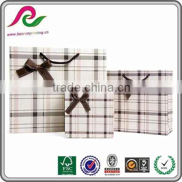 Classic High Quality Garment Bag Packing Paper Carrier Shopping bag manufacturer