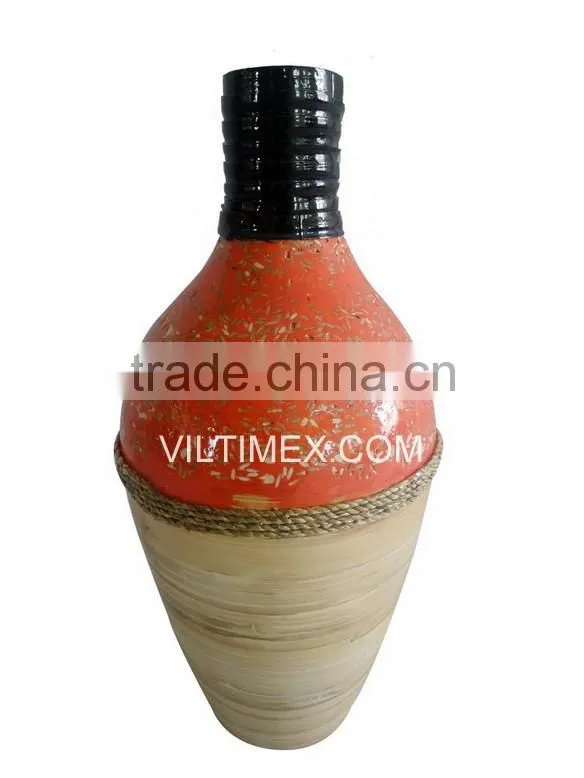 Hight quality bamboo flower vase