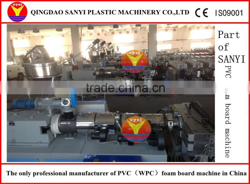 pvc foam board machine / WPC foam board making machine / pvc board machine