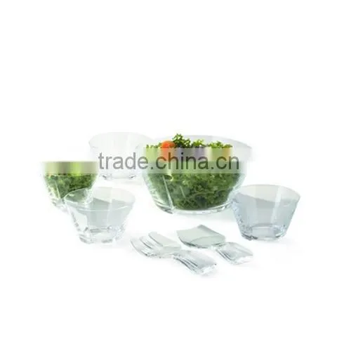 Plastic Salad Container with Salad Server