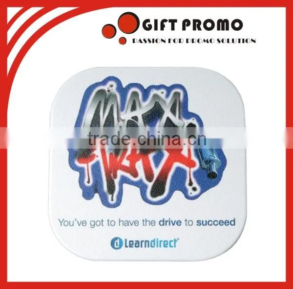 Double Side Printed Absorbent Paper Wine Coaster