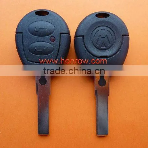 VW Golf 2 button remote key blank & blank car key & key shell